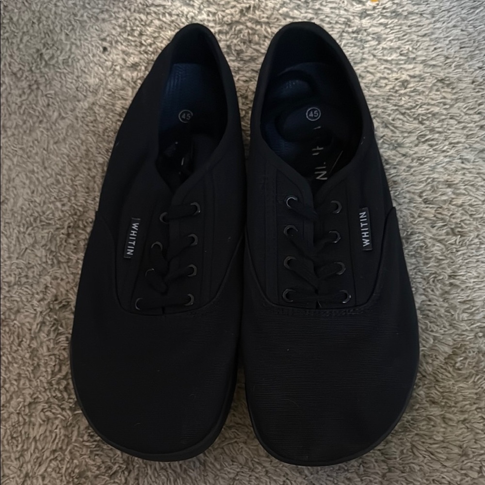 WHITIN Men's Black Sneakers